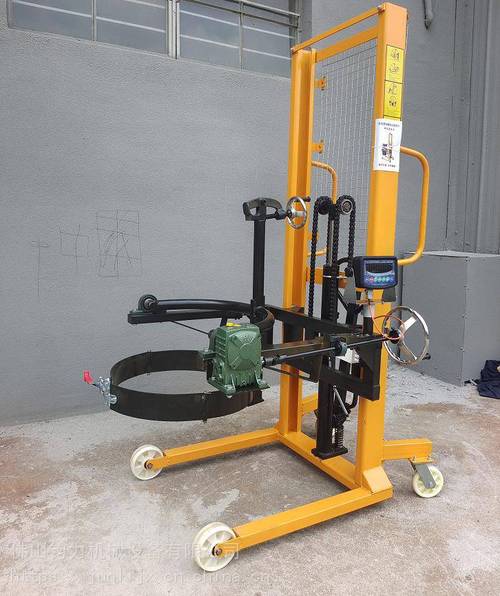 电动铁桶升高圆桶搬运工具手动液压叉车装卸神器】批发